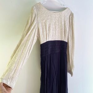 Vintage lace 90s dress cottagecore